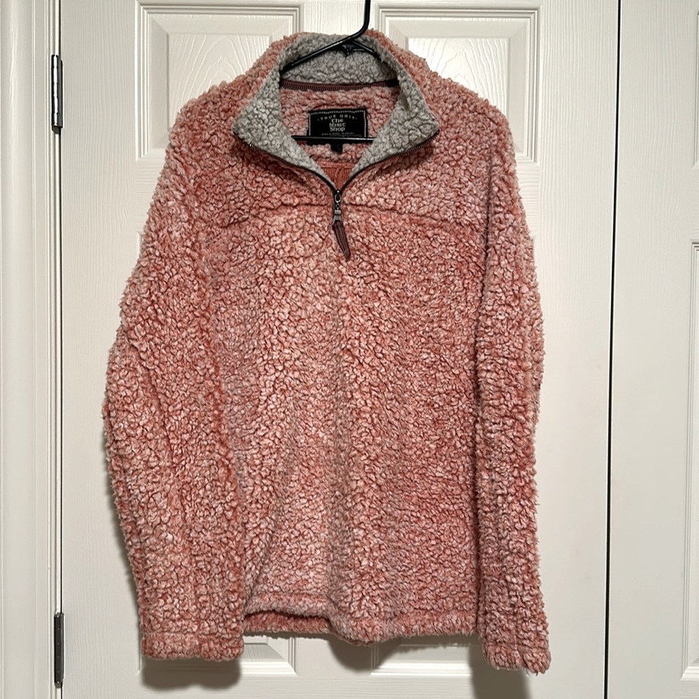 True Grit quarter zip sweater